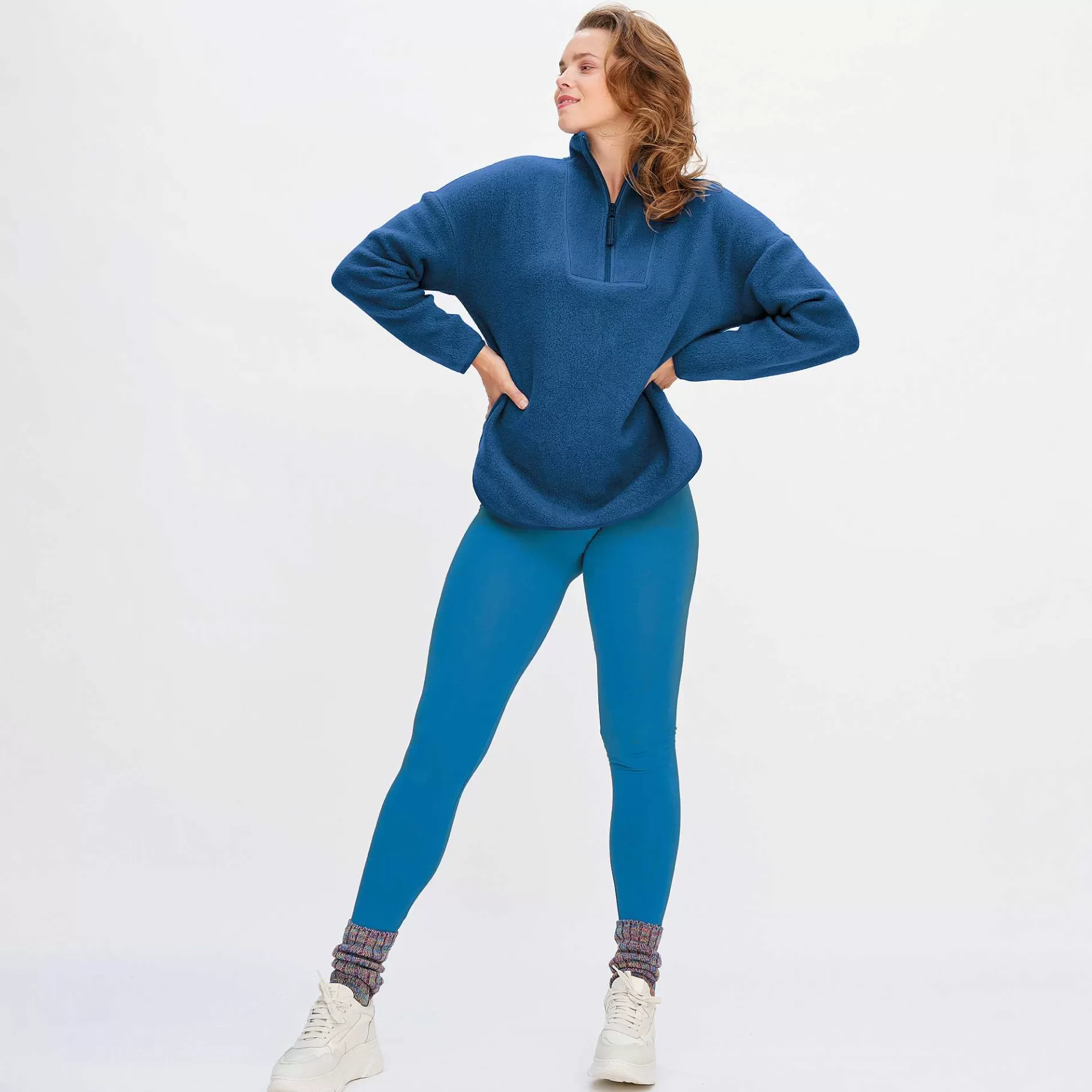 LIVING CRAFTS Annedore | Leggings Retroblauw Online