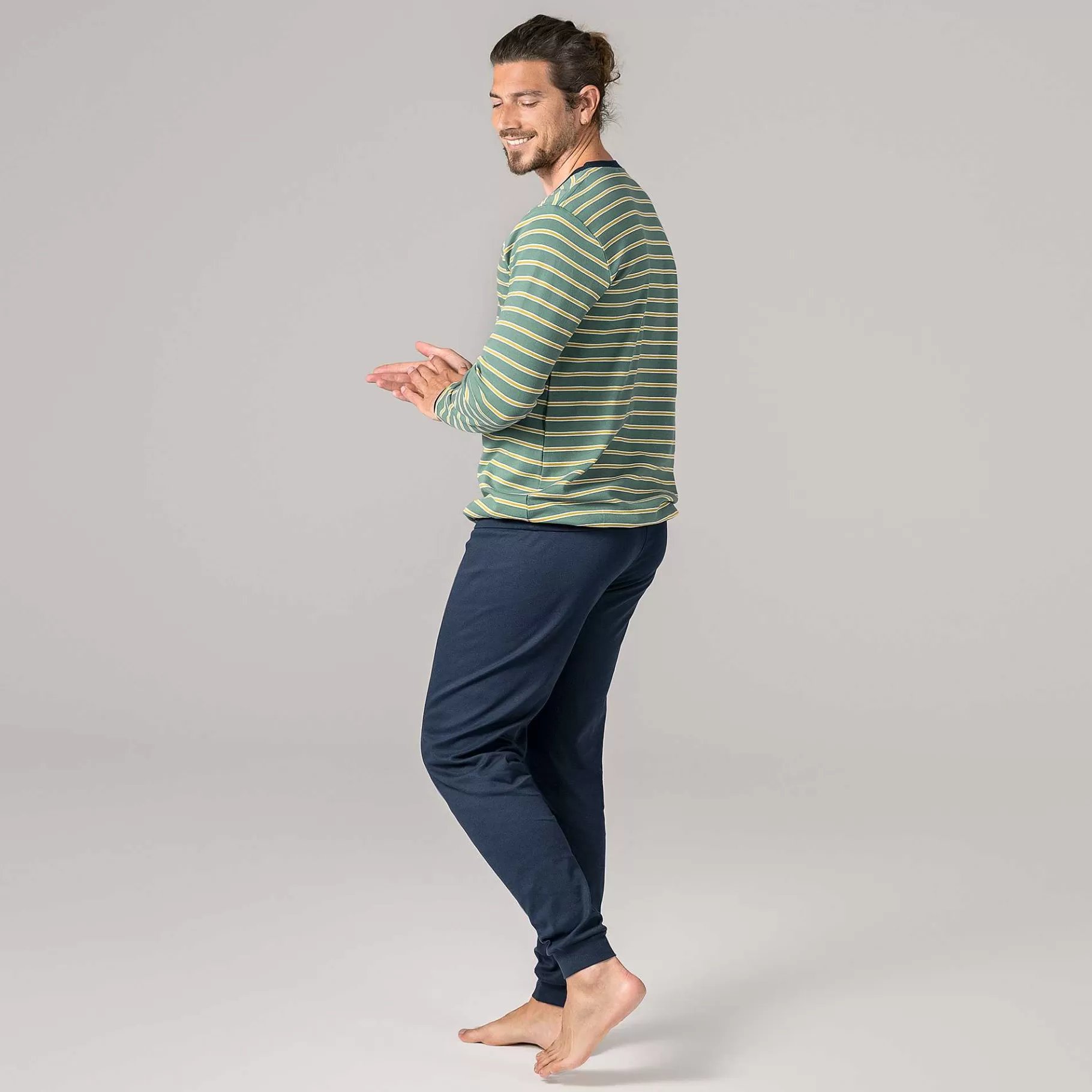 LIVING CRAFTS Bob | Pyjama Marine/Mirte Store