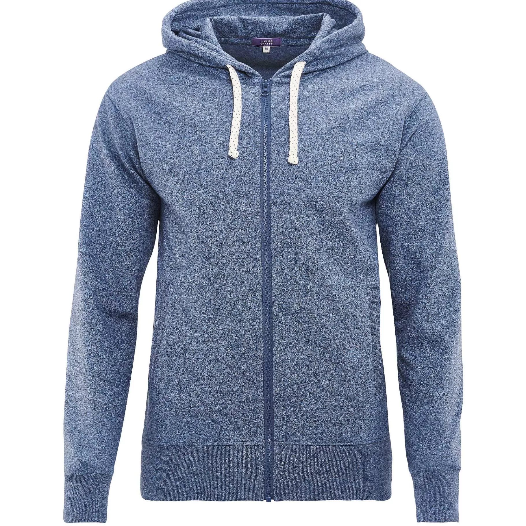 LIVING CRAFTS Cameron | Hoodie-Jasje Wolkenblauw Melange Discount