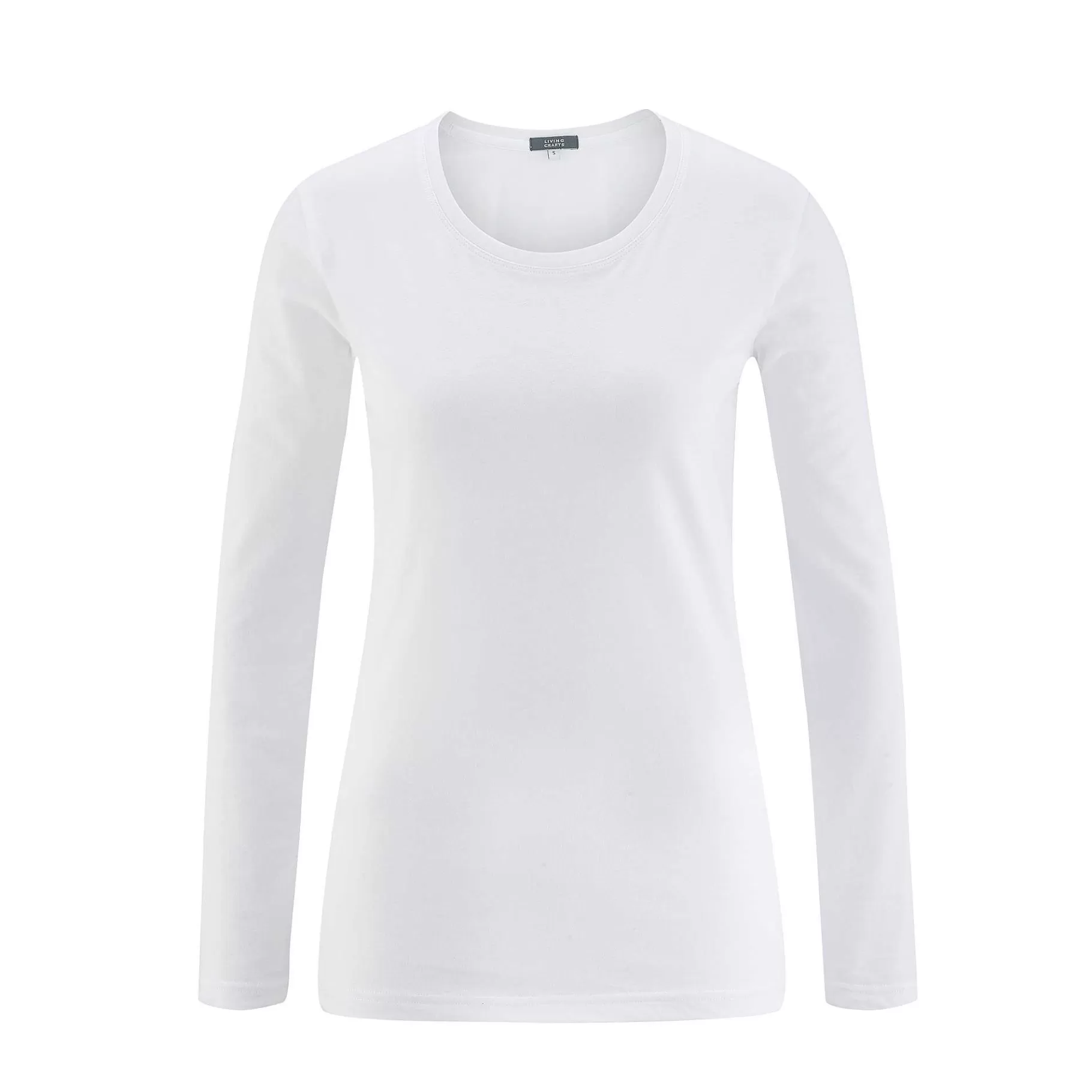 LIVING CRAFTS Fiona | Tshirt Met Lange Mouwen Wit Best Sale