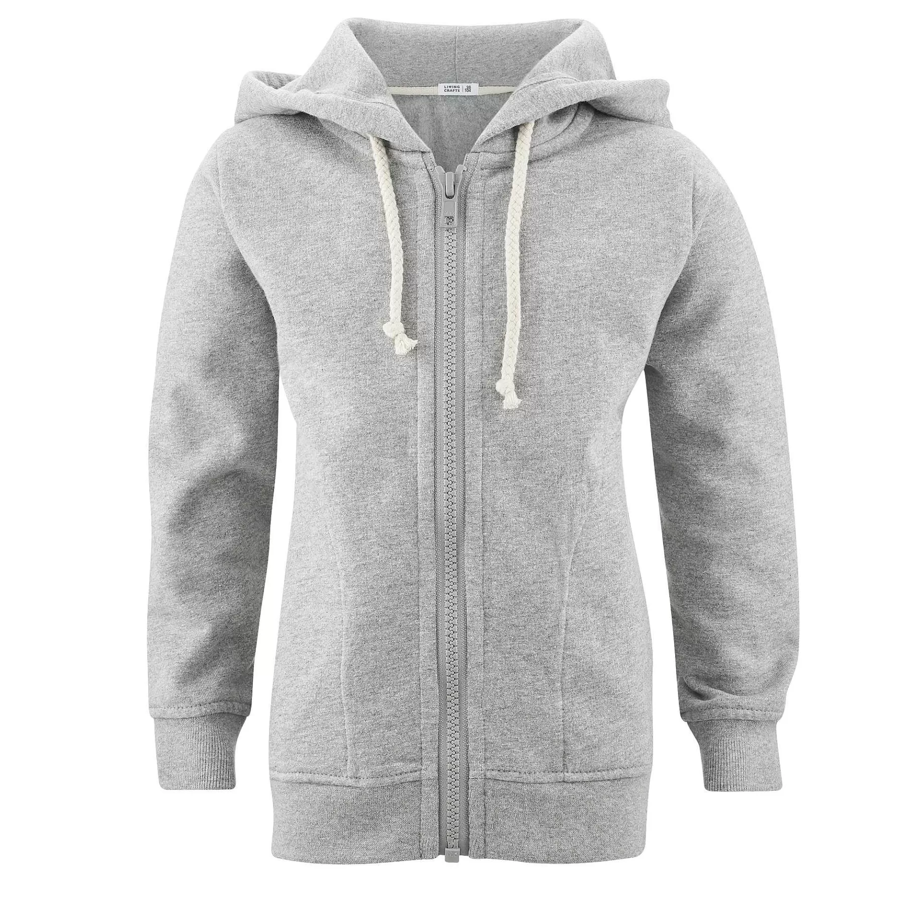 LIVING CRAFTS Gember | Hoodie-Jasje Grijs Gemeleerd Cheap