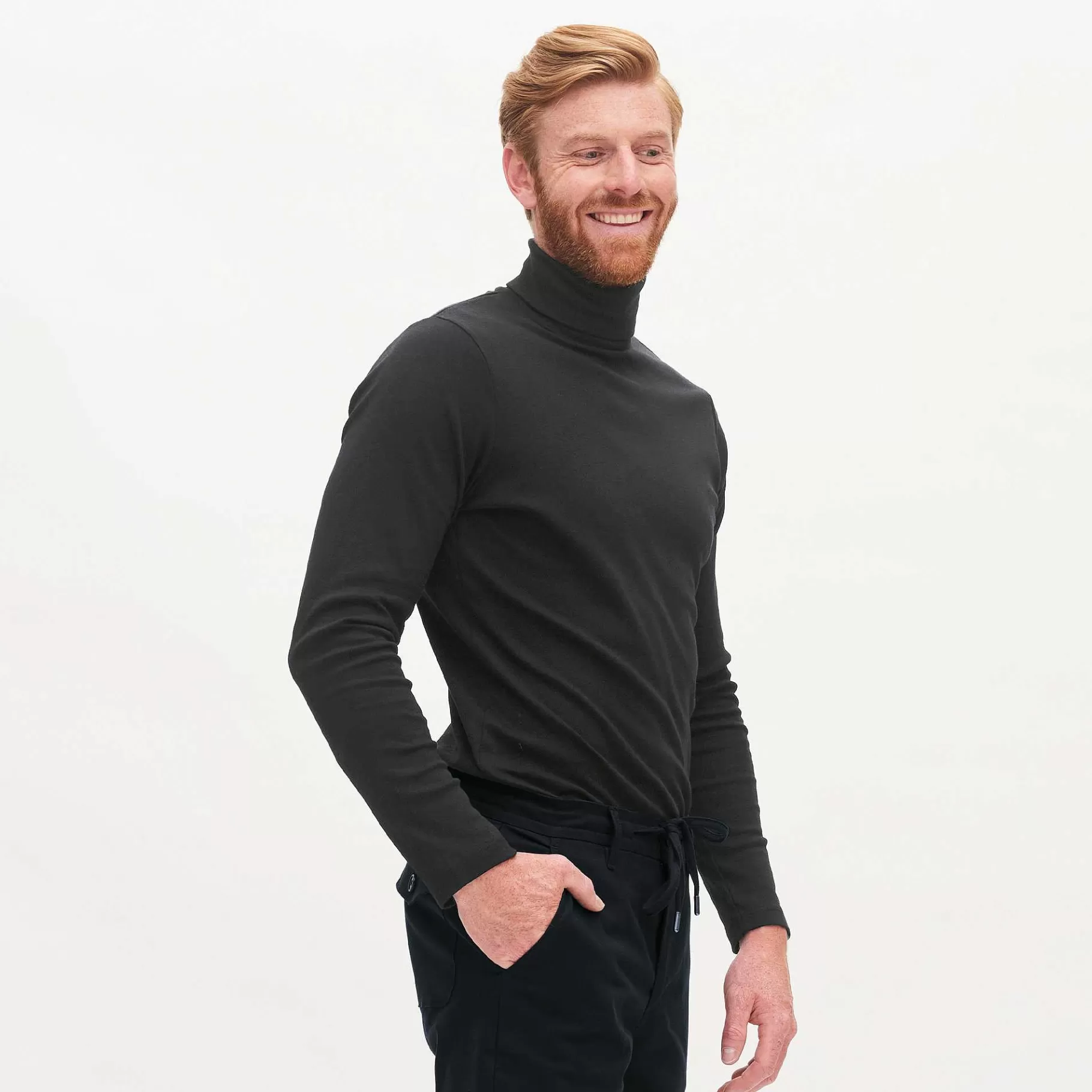 LIVING CRAFTS Helge | Coltrui Shirt Zwart Outlet