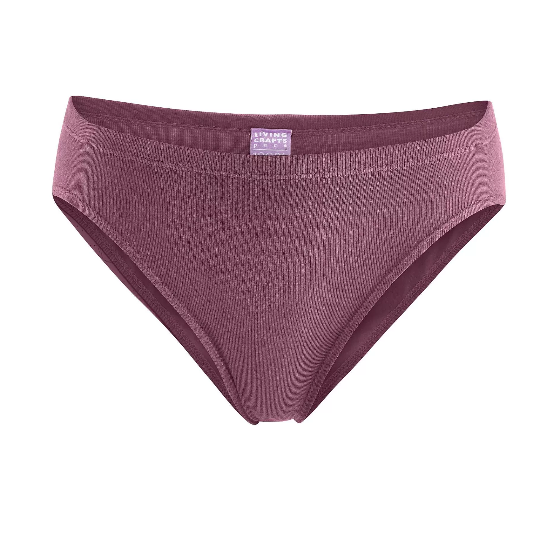 LIVING CRAFTS Josefine | Tanga-Slipjes Donkere Roos Discount