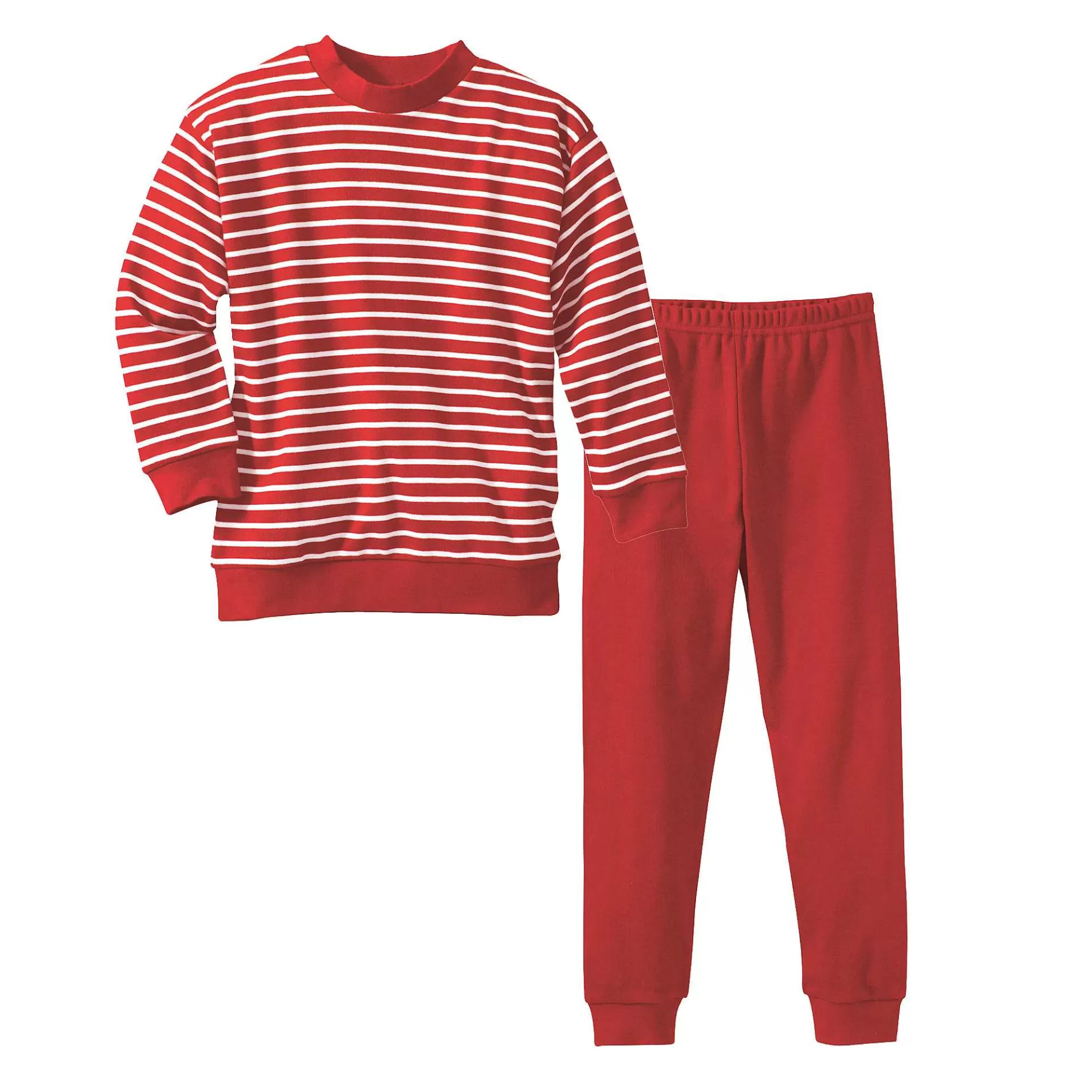 LIVING CRAFTS Levende Ambachten | Pyjama Wit/Rood Gestreept Online