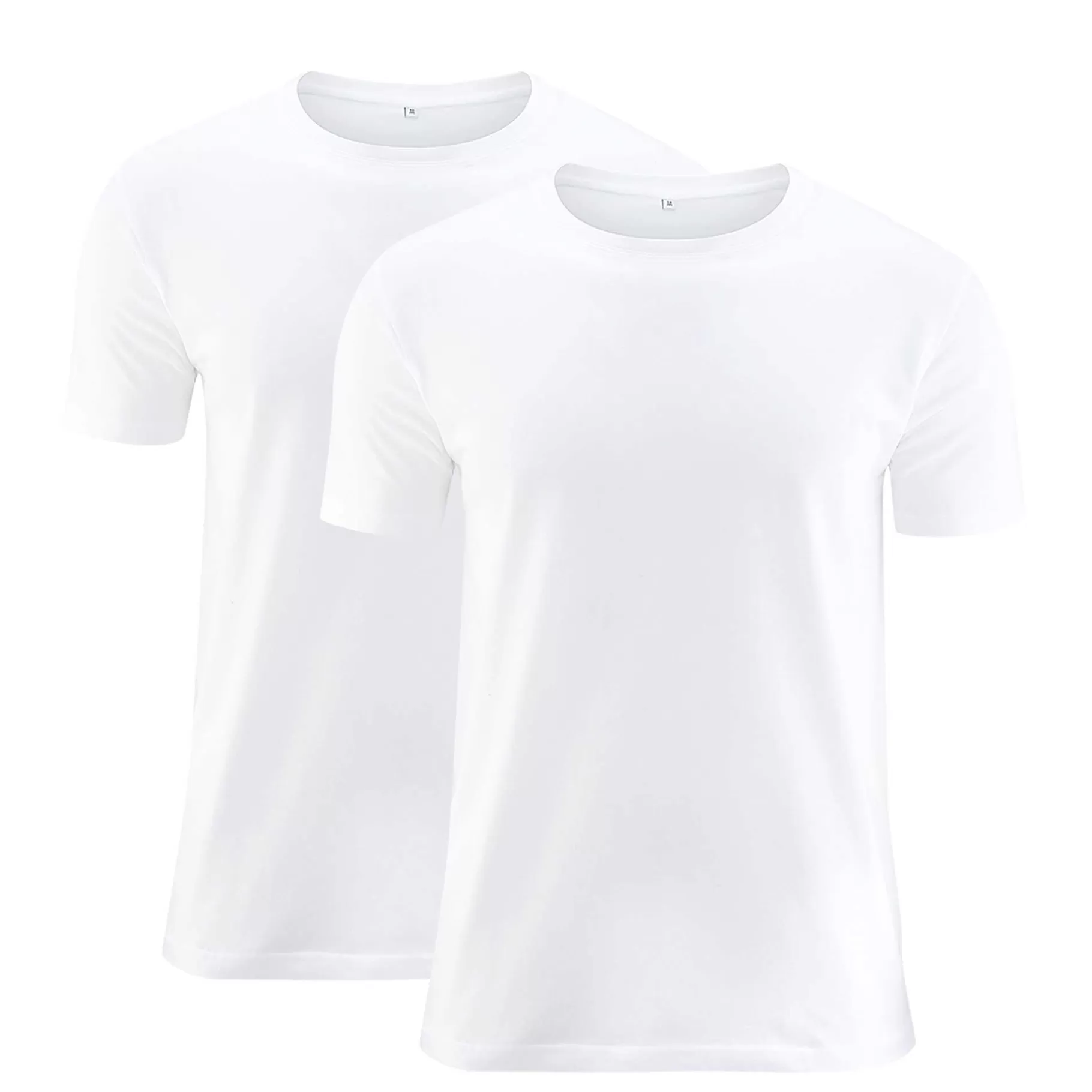 LIVING CRAFTS Levende Ambachten | T-Shirt, Set Van 2 Wit Best Sale