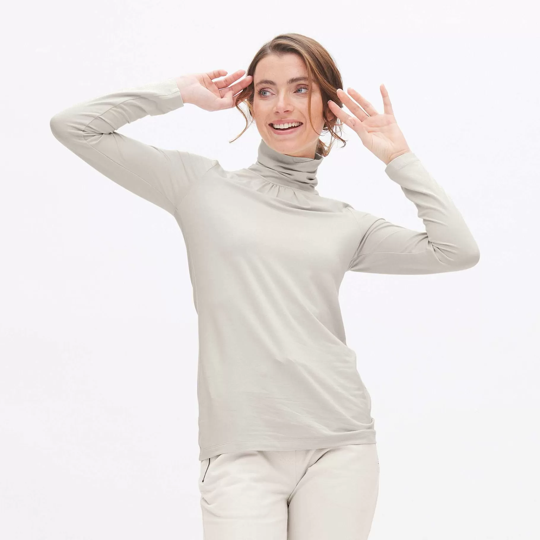 LIVING CRAFTS Lucrezia | Coltrui Shirt Steen Poeder Best