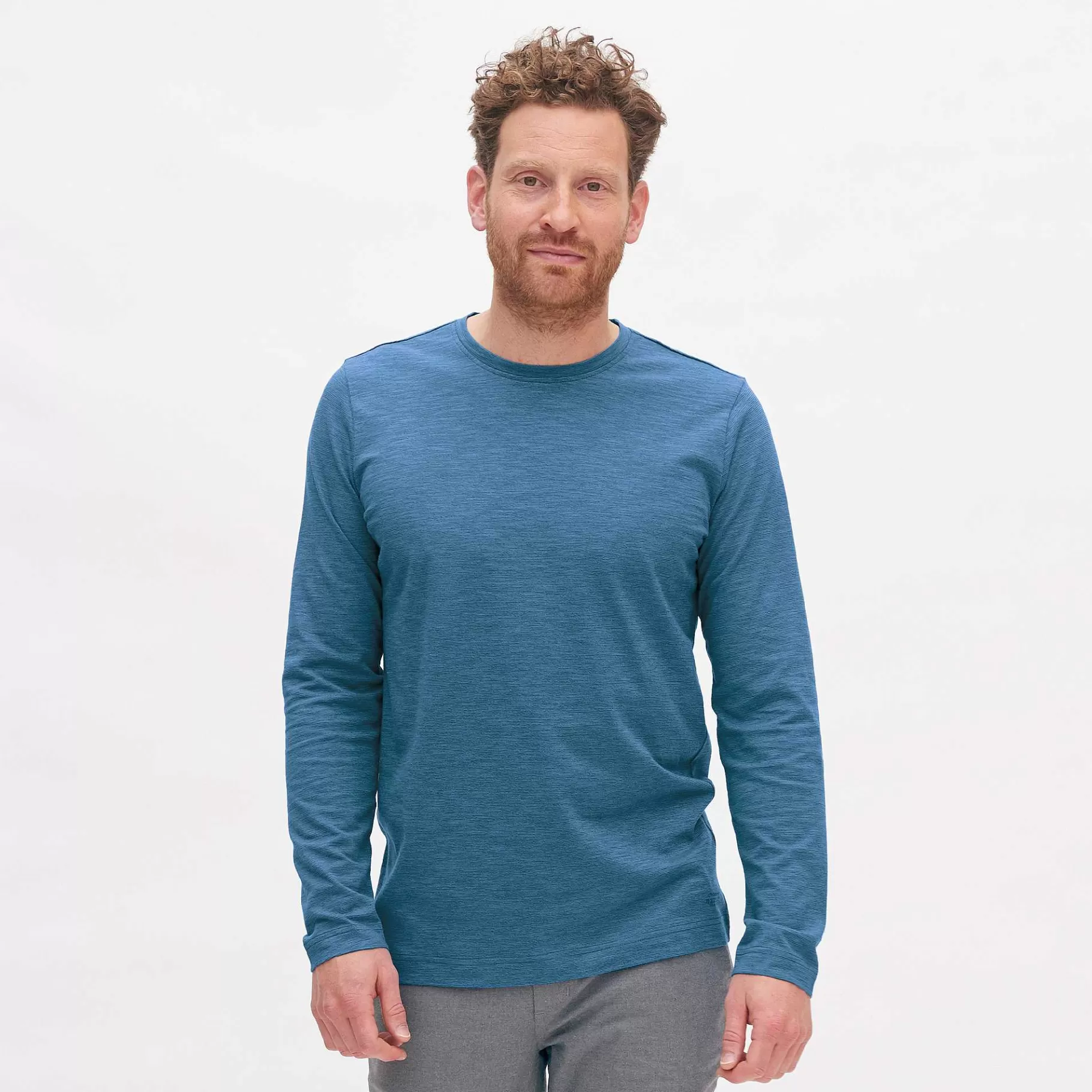 LIVING CRAFTS Noach | Tshirt Met Lange Mouwen Retroblauw Flash Sale