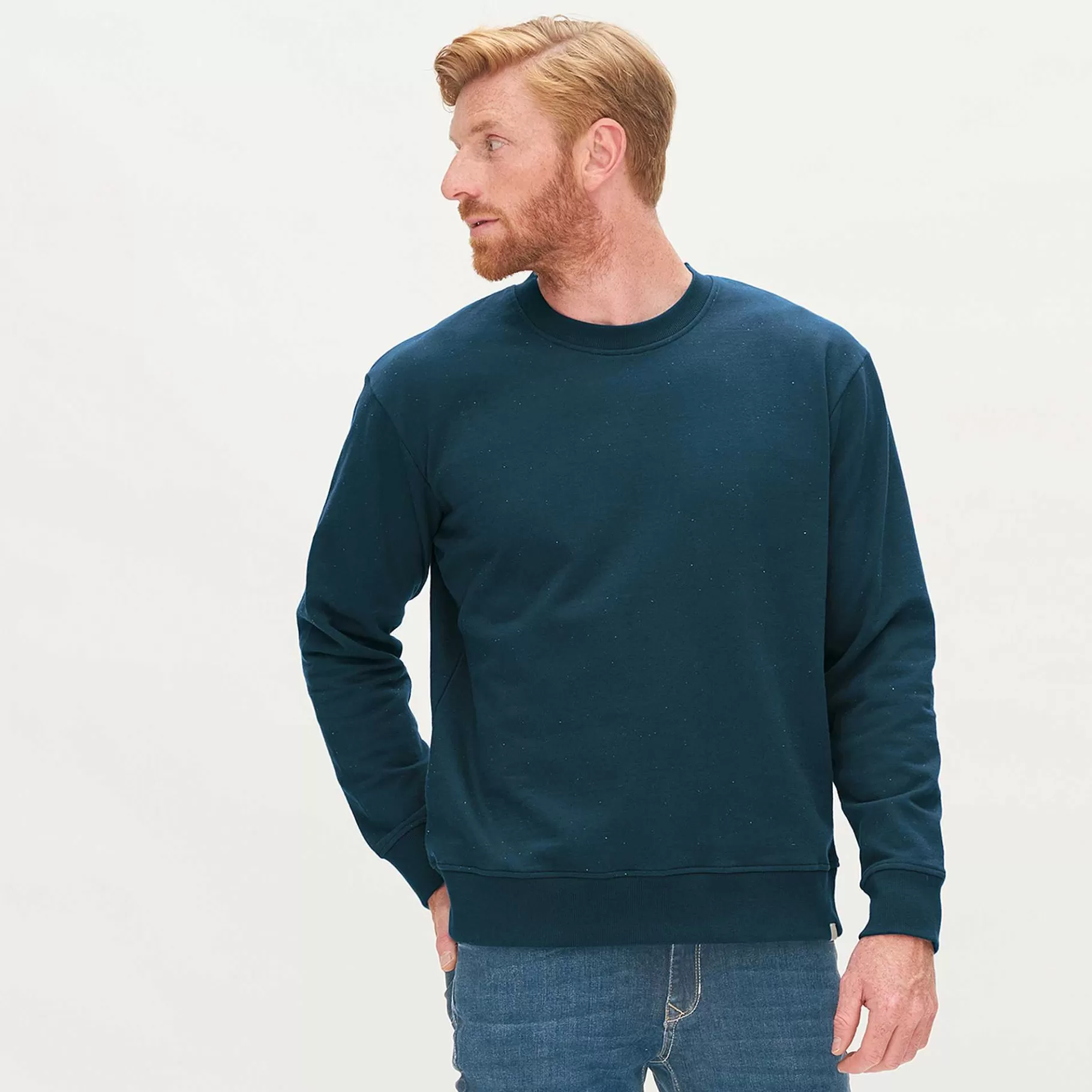 LIVING CRAFTS Nolan | Uniseks Sweatshirt Noordse Fjord/Tweed Best Sale