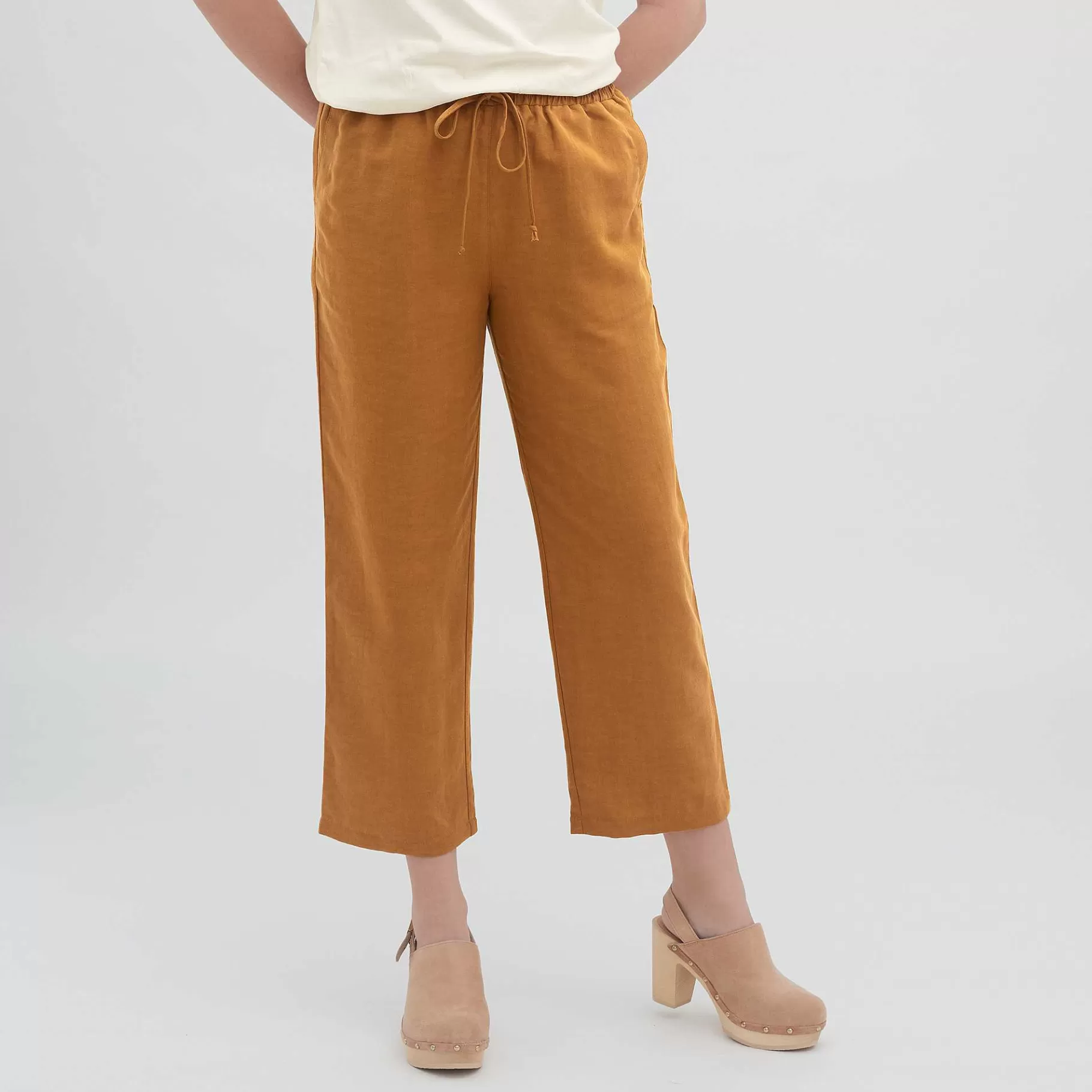 LIVING CRAFTS Odine | Broek Donker Amber New