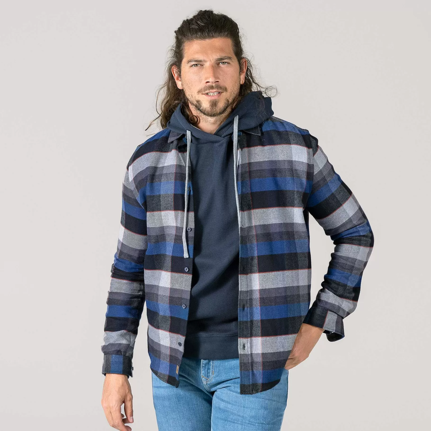 LIVING CRAFTS Patrick | Shirt Middernacht Discount