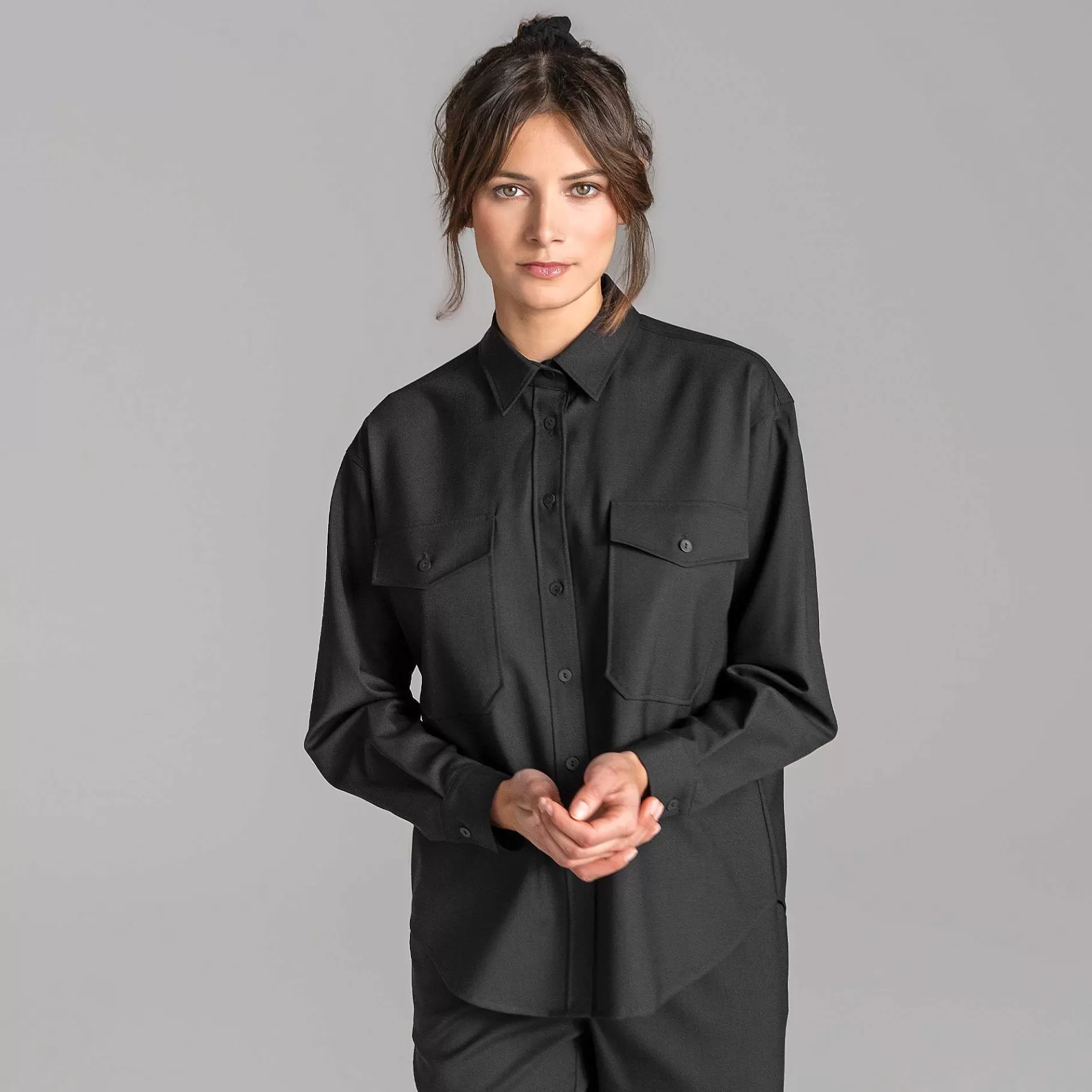 LIVING CRAFTS Waargebeurd Verhaal Alix | Utility-Shirt Zwart Online